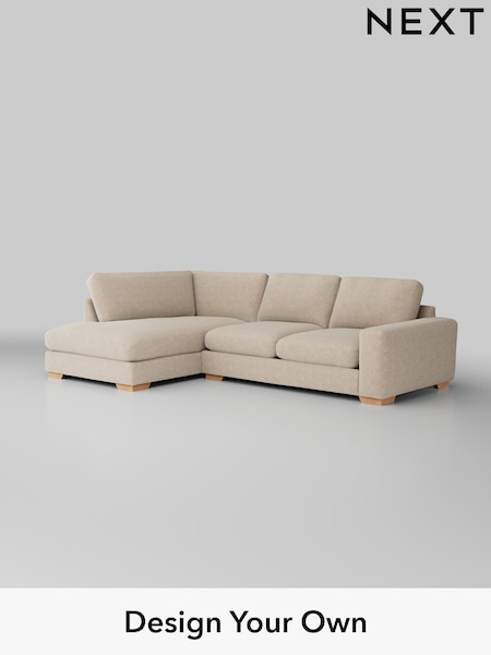 Chunky Weave/Cream Houghton Deep Relaxed Sit (H34858) | £2,250