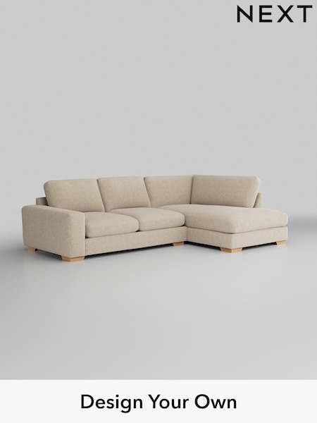 Chunky Weave/Cream Houghton Deep Relaxed Sit (H34858) | £2,250
