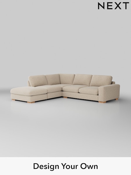 Chunky Weave/Cream Houghton Deep Relaxed Sit (H34858) | £2,625