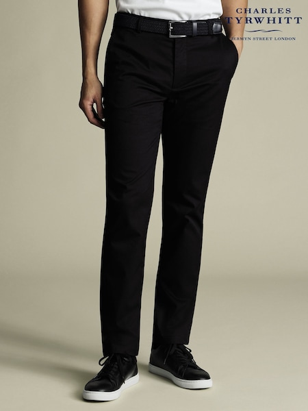 Charles Tyrwhitt Black Performance Polo Shirt (H34863) | £90