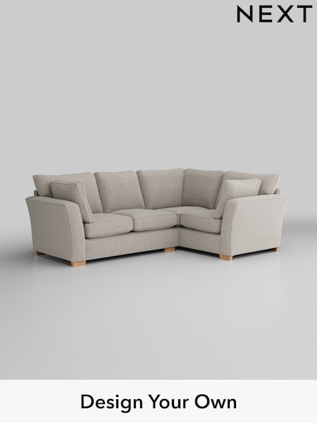 Chunky Weave/Dove Grey Heath Highback (H34870) | £2,050