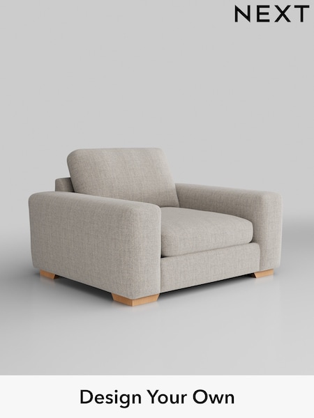 Chunky Weave/Dove Grey Houghton Deep Sit (H34871) | £975