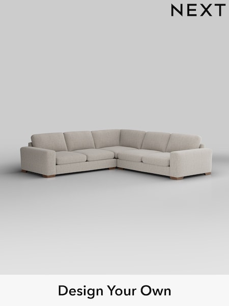 Chunky Weave/Dove Grey Houghton Deep Sit (H34871) | £2,875