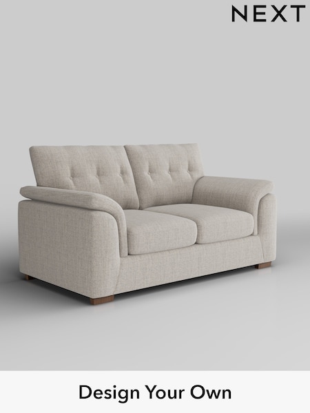 Chunky Weave/Dove Grey Hayden Buttoned Back (H34873) | £1,125
