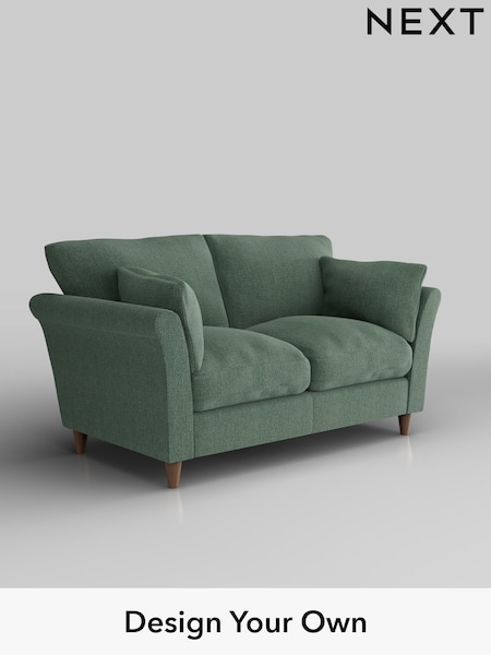 Chunky Texture/Mid Forest Green Hartley Relaxed Sit (H34876) | £1,075