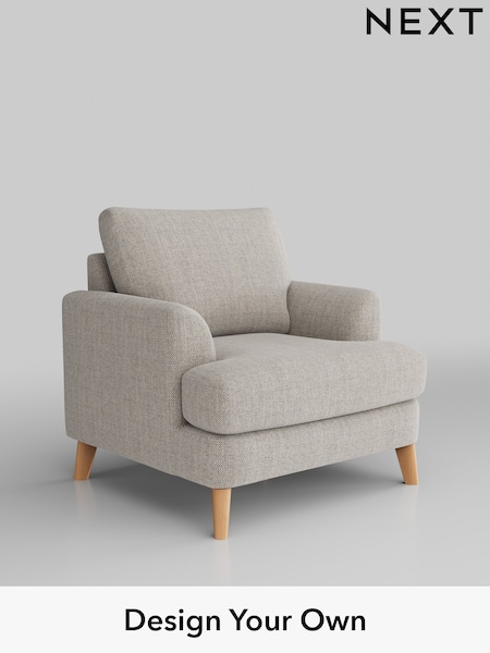 Chunky Weave/Dove Grey Parker (H34882) | £875