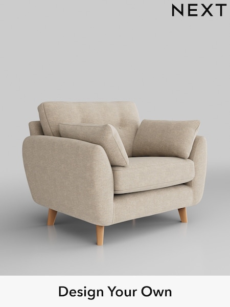 Chunky Weave/Cream Wilson Buttoned Back (H34889) | £699