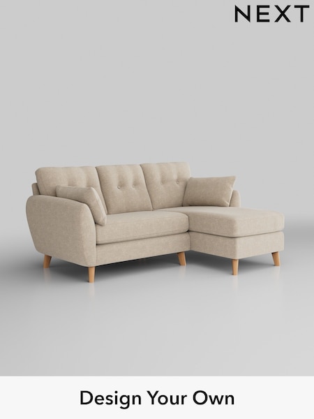 Chunky Weave/Cream Wilson Buttoned Back (H34889) | £1,575