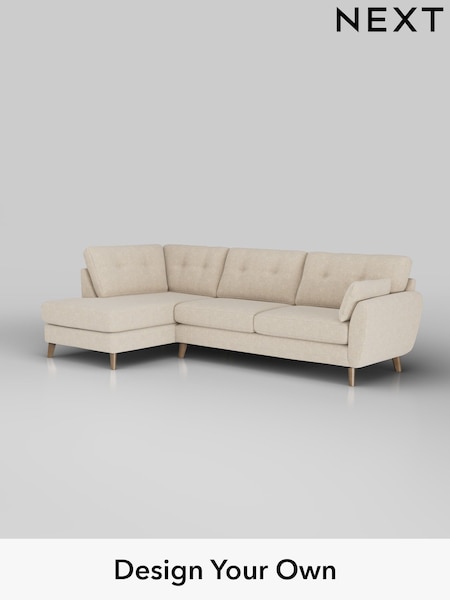 Chunky Weave/Cream Wilson Buttoned Back (H34889) | £1,775