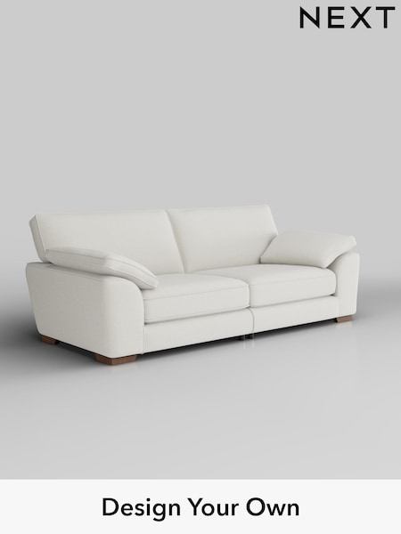 Chunky Texture/Oyster Stamford Grand Relaxed Sit (H34892) | £1,799