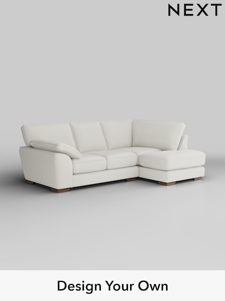 Chunky Texture/Oyster Stamford Grand Relaxed Sit (H34892) | £2,375