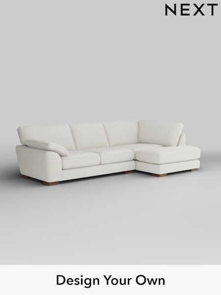 Chunky Texture/Oyster Stamford Grand Relaxed Sit (H34892) | £2,525