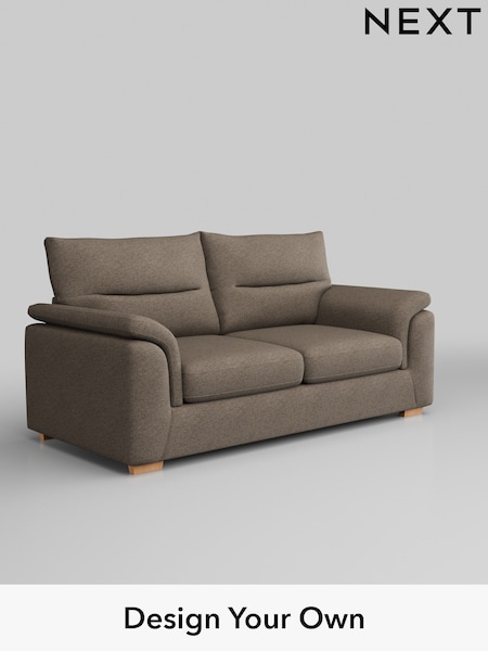 Chunky Weave/Dark Natural Hayden Highback (H34896) | £1,225