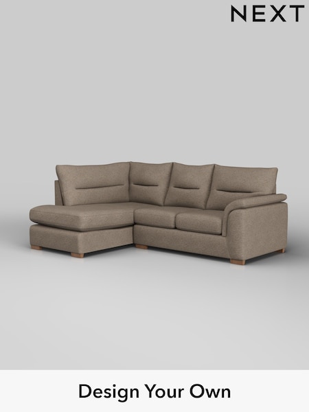 Chunky Weave/Dark Natural Hayden Highback (H34896) | £1,825