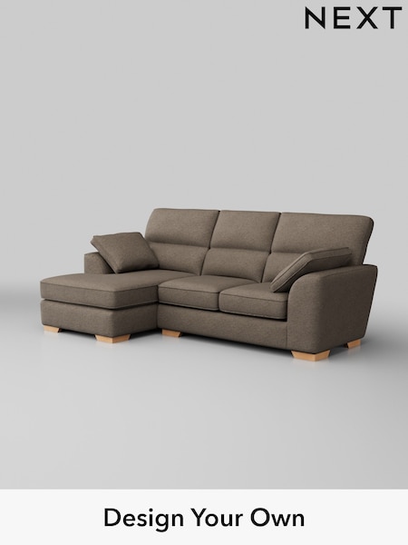 Chunky Weave/Dark Natural Stamford Highback (H34901) | £1,875