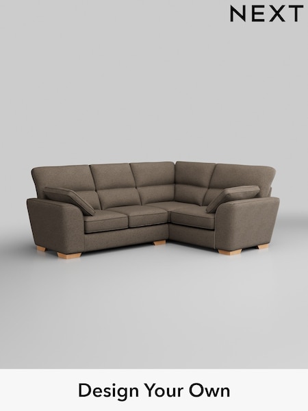 Chunky Weave/Dark Natural Stamford Highback (H34901) | £2,150