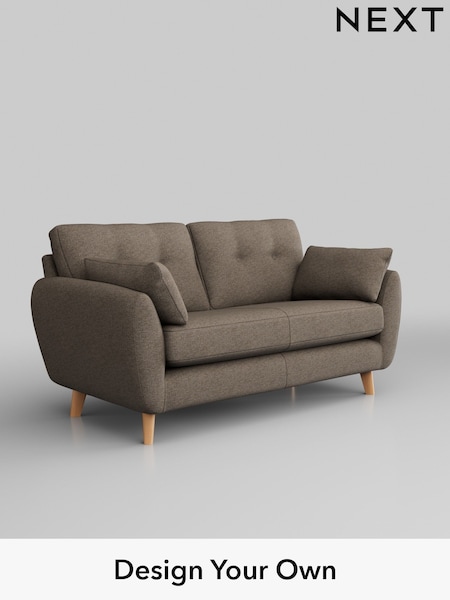 Chunky Weave/Dark Natural Wilson Buttoned Back (H34902) | £950
