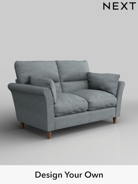 Chunky Weave/Mid Blue Hartley Highback Relaxed Sit (H34907) | £1,125