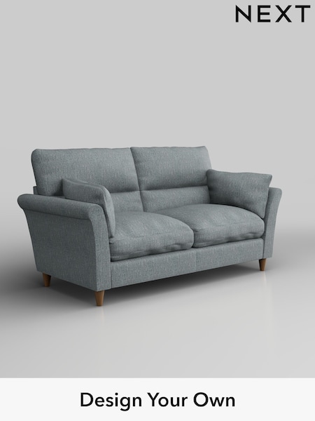 Chunky Weave/Mid Blue Hartley Highback Relaxed Sit (H34907) | £1,325