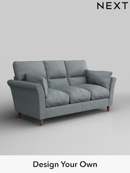 Chunky Weave/Mid Blue Hartley Highback Relaxed Sit (H34907) | £1,325