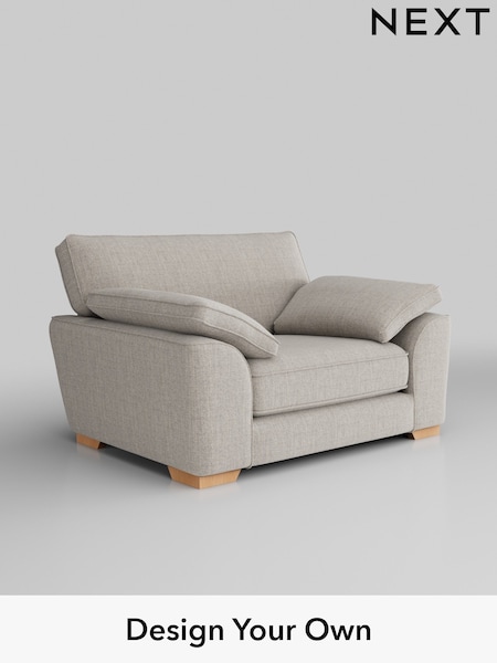 Chunky Weave/Dove Grey Stamford Grand Relaxed Sit (H34908) | £1,299