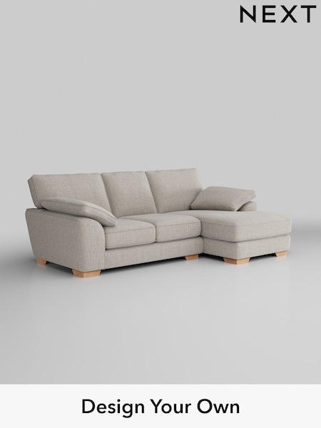 Chunky Weave/Dove Grey Stamford Grand Relaxed Sit (H34908) | £2,275