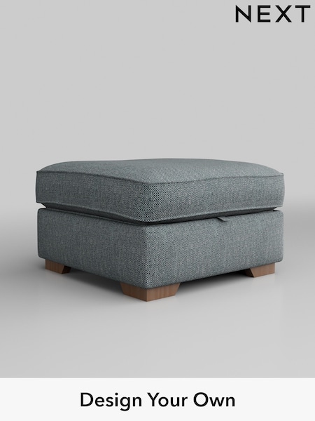 Chunky Weave/Mid Blue Stamford Highback (H34909) | £499