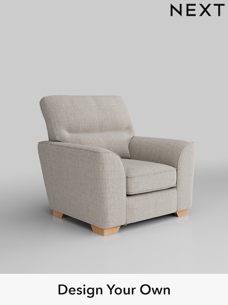 Chunky Weave/Dove Grey Stamford Highback (H34915) | £799