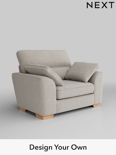 Chunky Weave/Dove Grey Stamford Highback (H34915) | £899