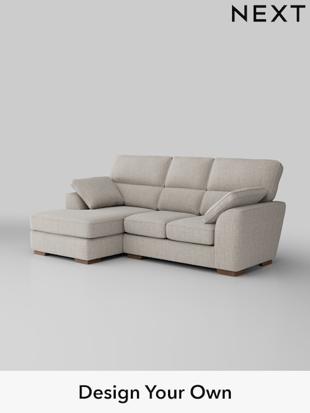 Chunky Weave/Dove Grey Stamford Highback (H34915) | £2,025