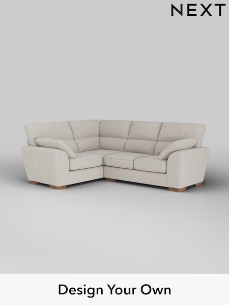Chunky Weave/Dove Grey Stamford Highback (H34915) | £2,150