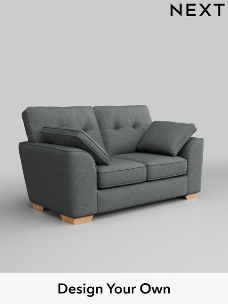 Chunky Weave/Mid Grey Stamford Buttoned Back (H34936) | £1,099