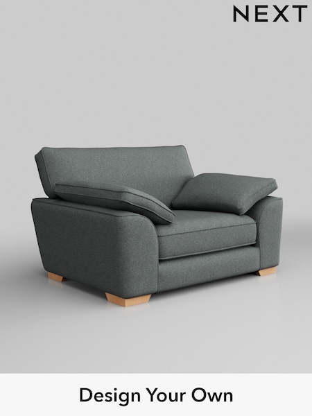 Chunky Weave/Mid Grey Stamford Grand Relaxed Sit (H34945) | £1,299