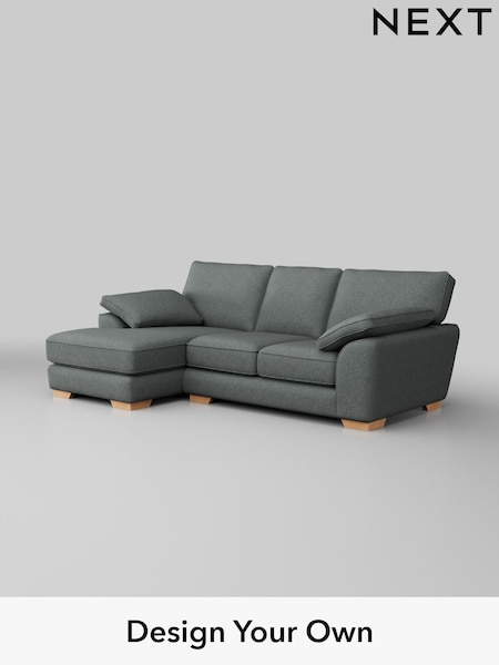 Chunky Weave/Mid Grey Stamford Grand Relaxed Sit (H34945) | £2,275