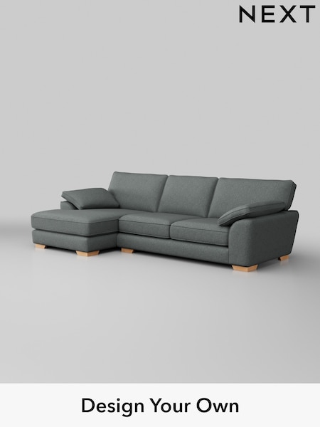 Chunky Weave/Mid Grey Stamford Grand Relaxed Sit (H34945) | £2,550