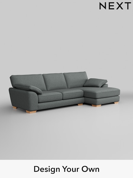 Chunky Weave/Mid Grey Stamford Grand Relaxed Sit (H34945) | £2,550