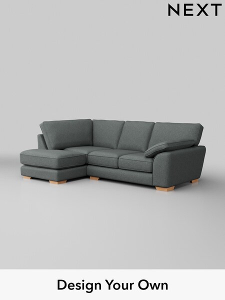 Chunky Weave/Mid Grey Stamford Grand Relaxed Sit (H34945) | £2,375