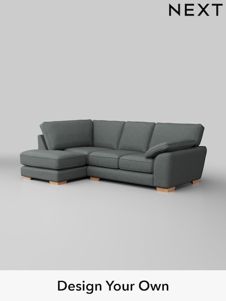 Chunky Weave/Mid Grey Stamford Grand Relaxed Sit (H34945) | £2,375