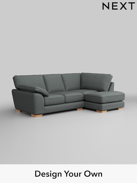 Chunky Weave/Mid Grey Stamford Grand Relaxed Sit (H34945) | £2,375