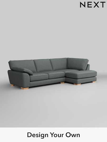 Chunky Weave/Mid Grey Stamford Grand Relaxed Sit (H34945) | £2,525