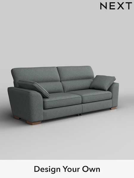 Chunky Weave/Mid Grey Stamford Highback (H34947) | £1,399