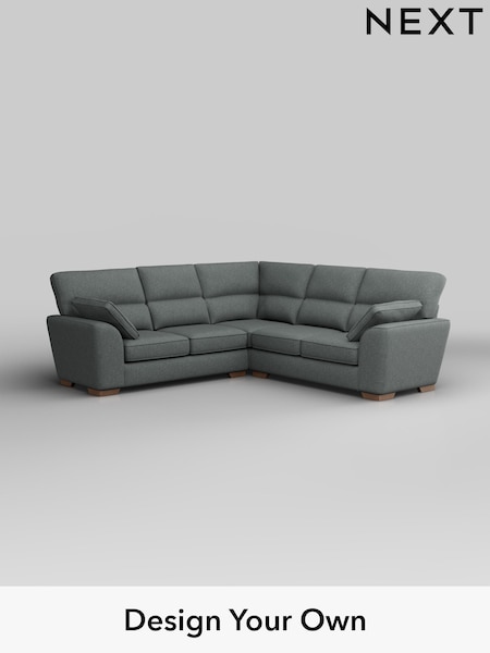 Chunky Weave/Mid Grey Stamford Highback (H34947) | £2,425