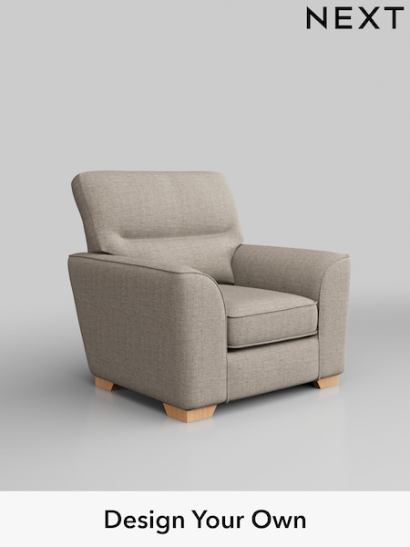 Chunky Weave/Mid Natural Stamford Highback (H34967) | £799