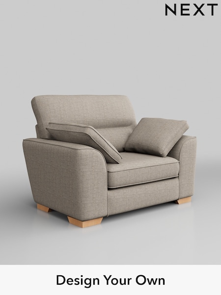 Chunky Weave/Mid Natural Stamford Highback (H34967) | £899