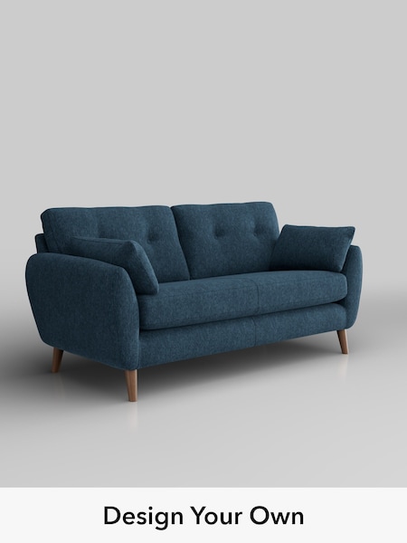 Cotswold Chenille/Dark Blue Wilson Buttoned Back (H34988) | £1,050