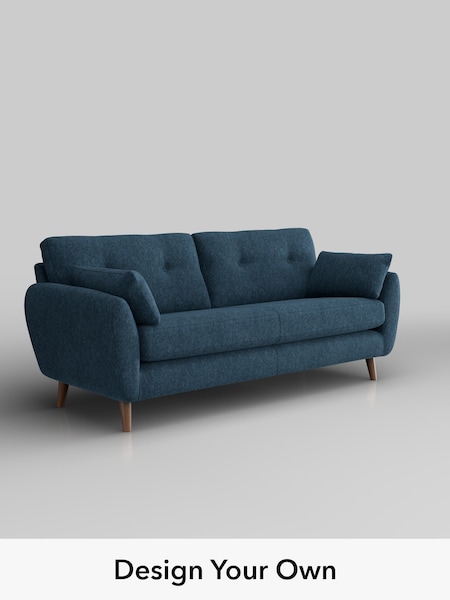 Cotswold Chenille/Dark Blue Wilson Buttoned Back (H34988) | £1,150