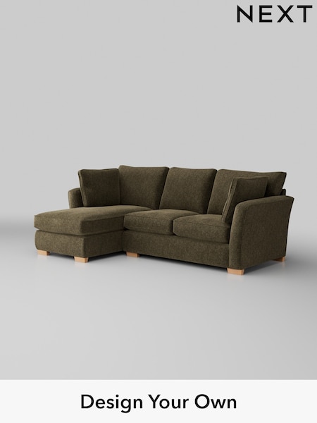 Cotswold Chenille/Dark Green Heath Highback (H34996) | £1,899