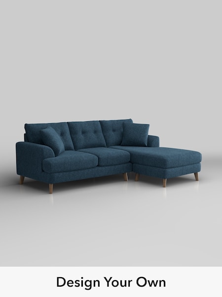Cotswold Chenille/Dark Blue Parker Buttoned Back (H34997) | £1,850