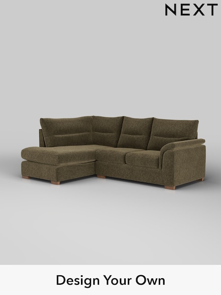 Cotswold Chenille/Dark Green Hayden Highback (H35008) | £1,825