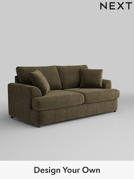 Cotswold Chenille/Dark Green Parker Platform (H35015) | £1,275